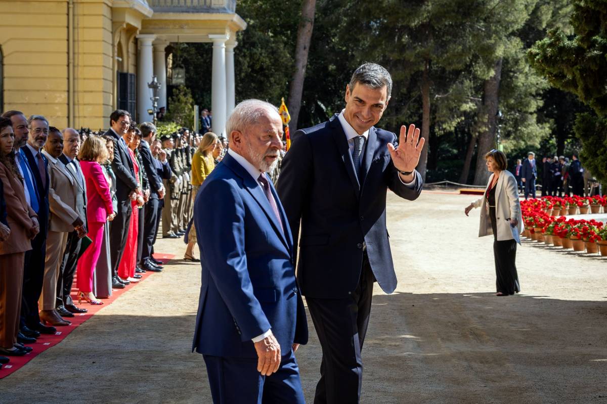 Sánchez i Lula proclamen el «no a la guerra» des de Barcelona