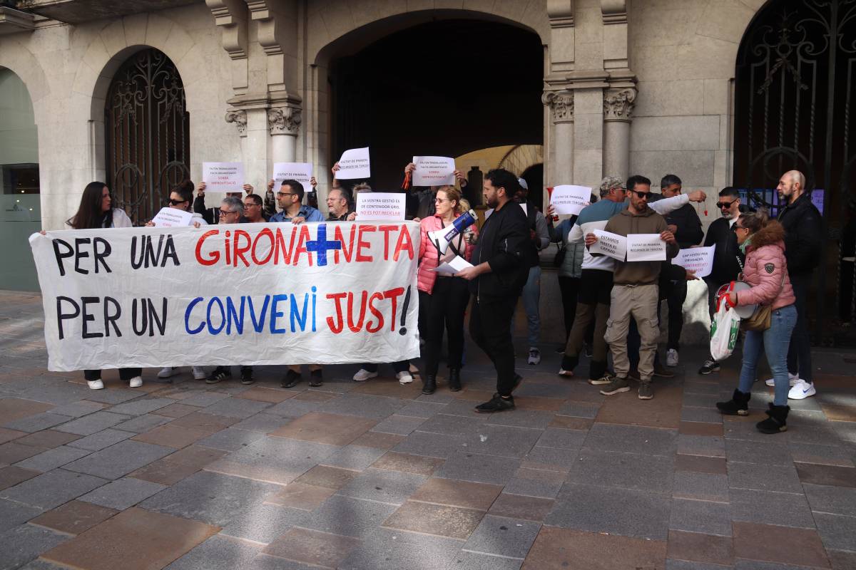 L'alcalde de Girona es reunirà amb els treballadors i l'empresa de Girona+Neta