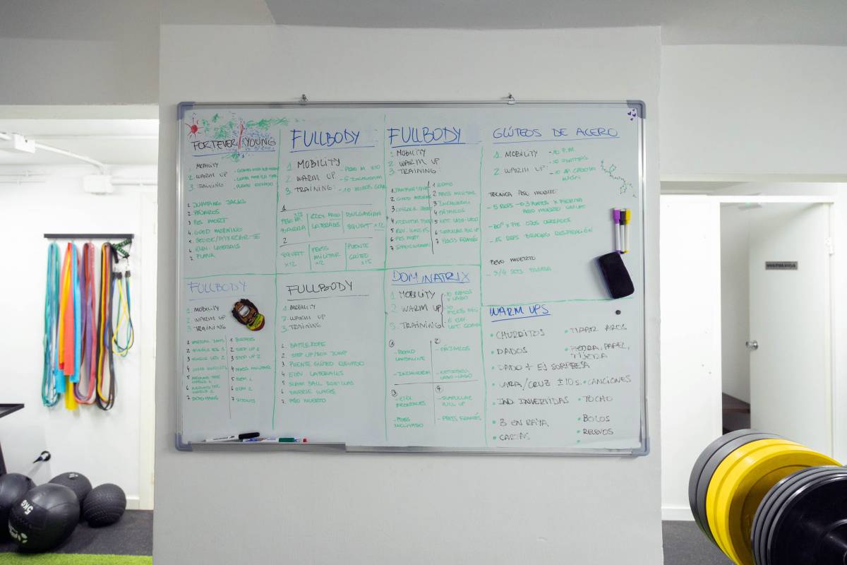 La rutina d'entrenaments que ha fet Marina Van Remoortere per a les seves alumnes - Miquel Homs