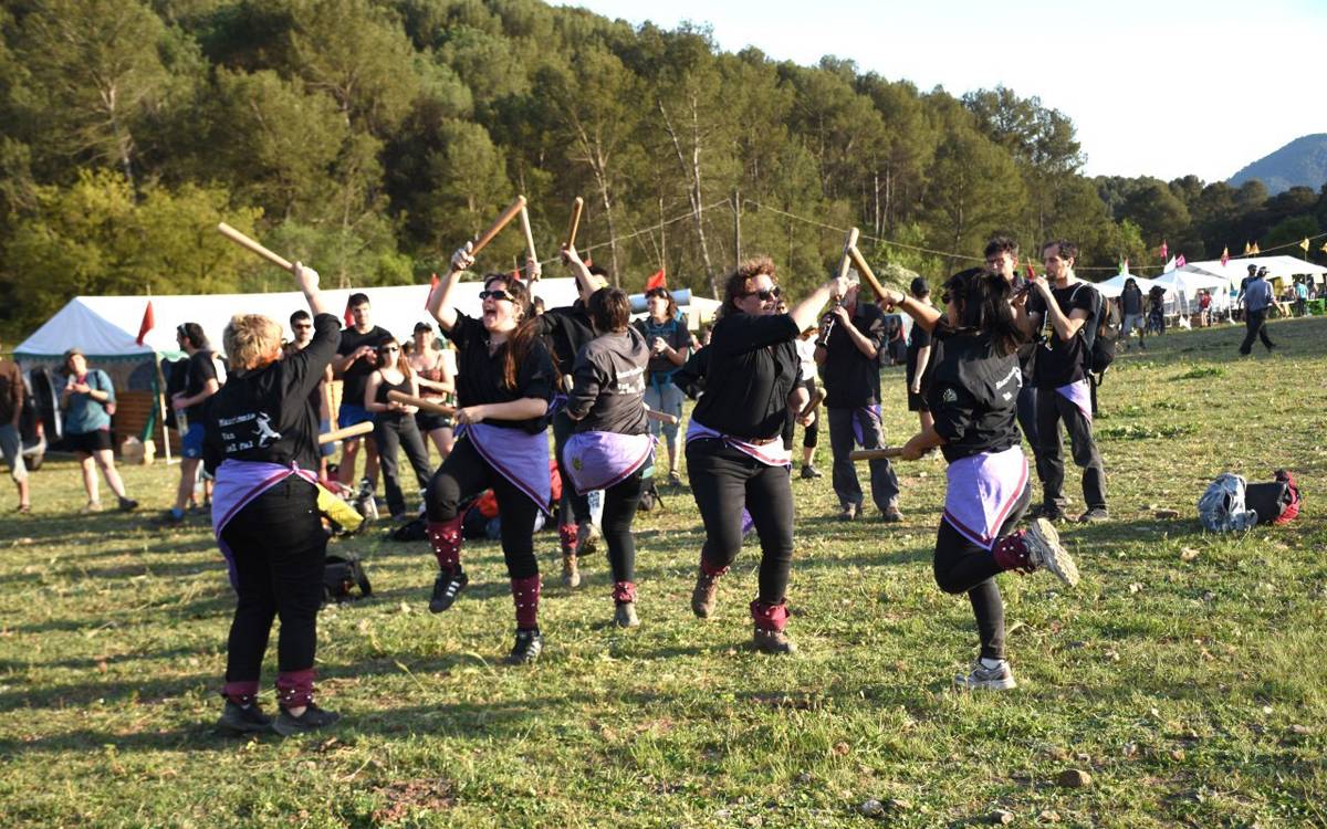 Les cercaviles d`aquest divendres han inclòs activitats de cultura popular