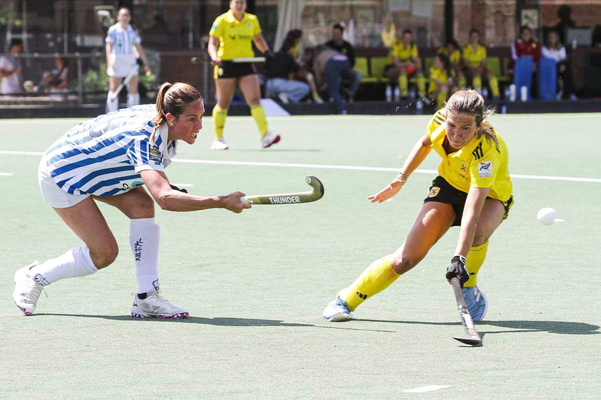 Una acció del derbi d'aquest dissabte al migdia - Lluís Clotet