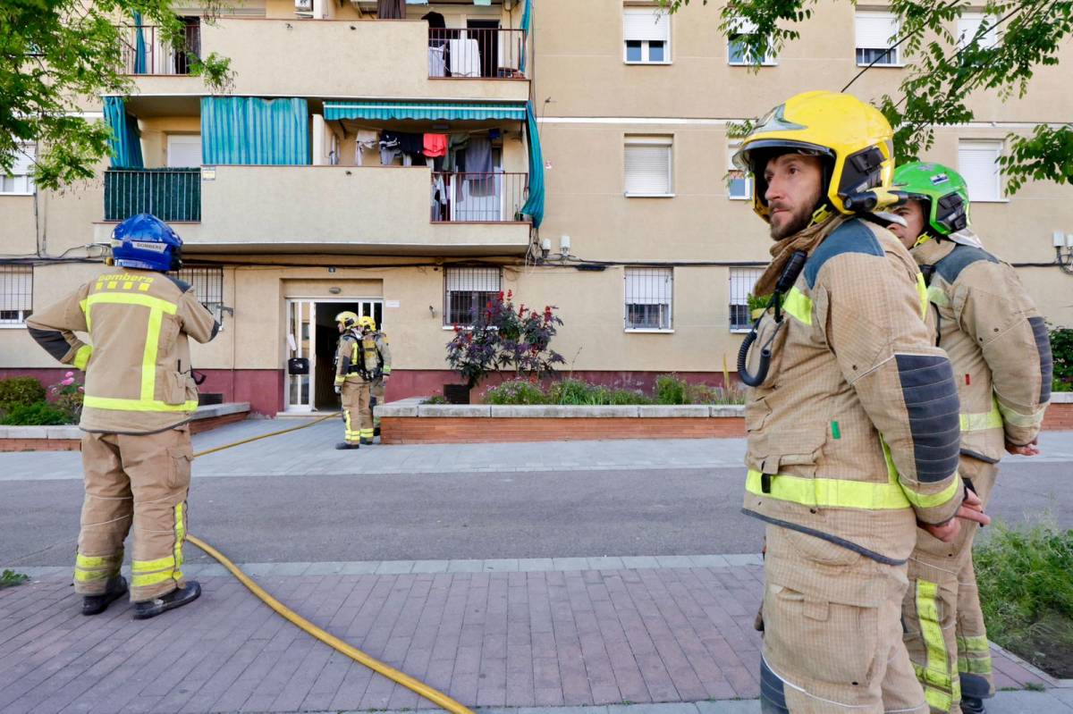 Crema un rentaplats a Espronceda - JUANMA PELAÉZ