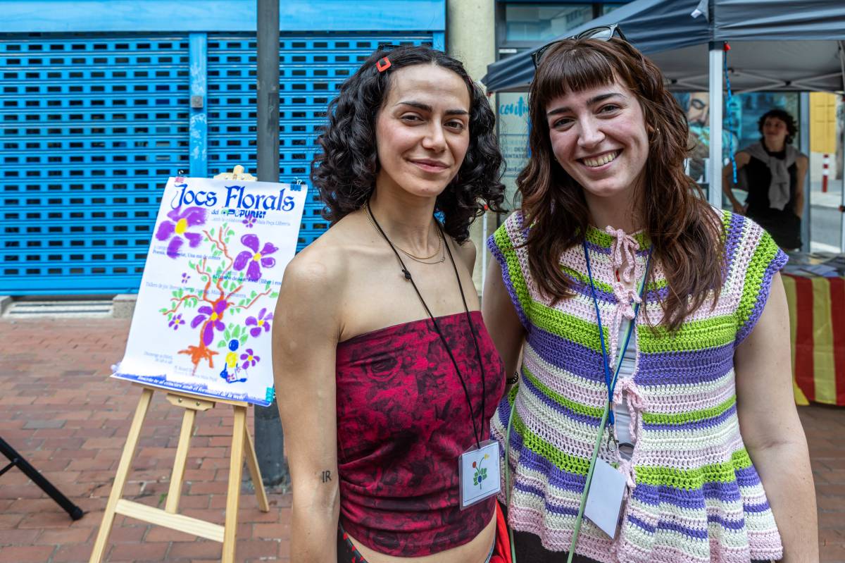 Irene Batiste i Blanca Bonardi de l'entitat Popurri - JUANMA PELAÉZ