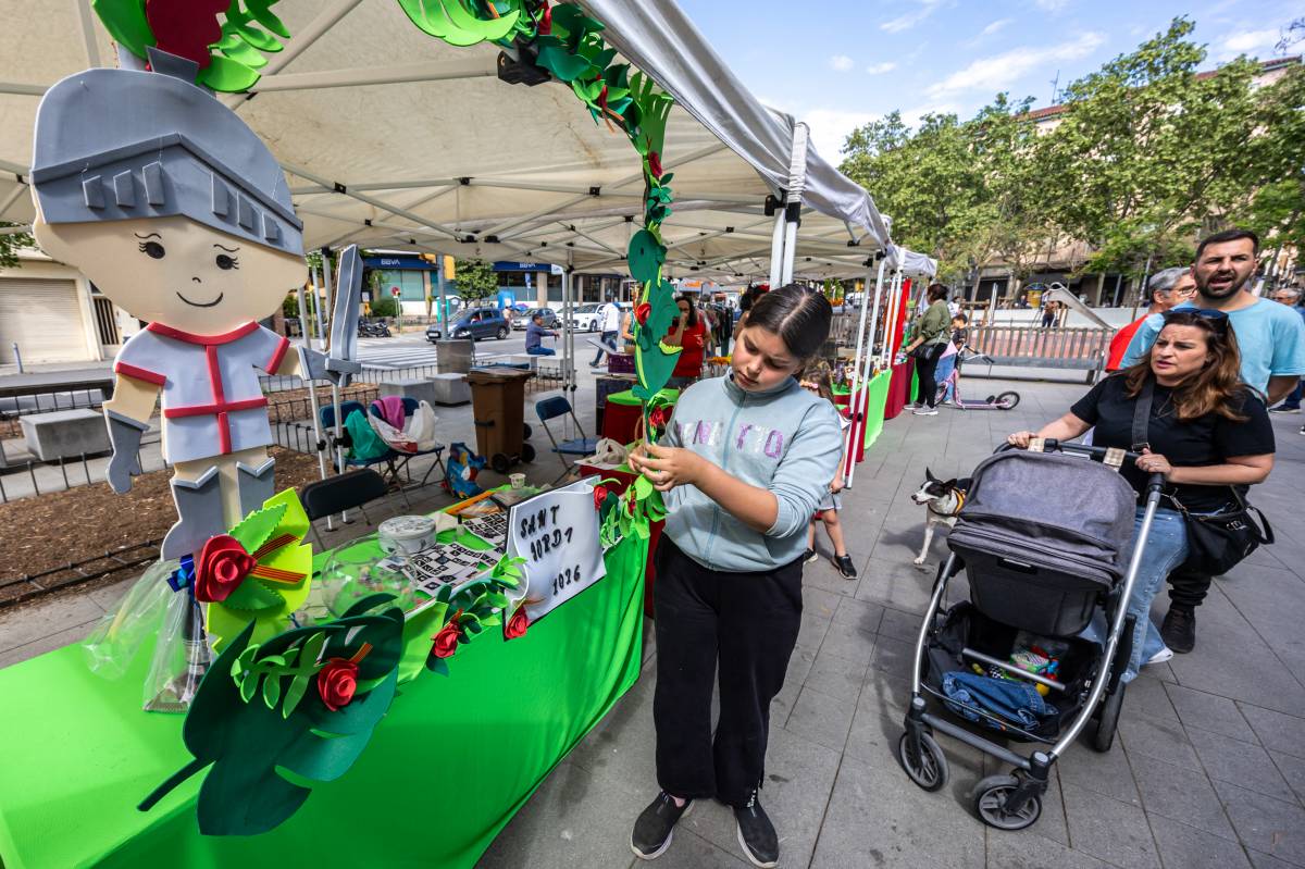 La Creu de Barberà s’avança a Sant Jordi - JUANMA PELÁEZ