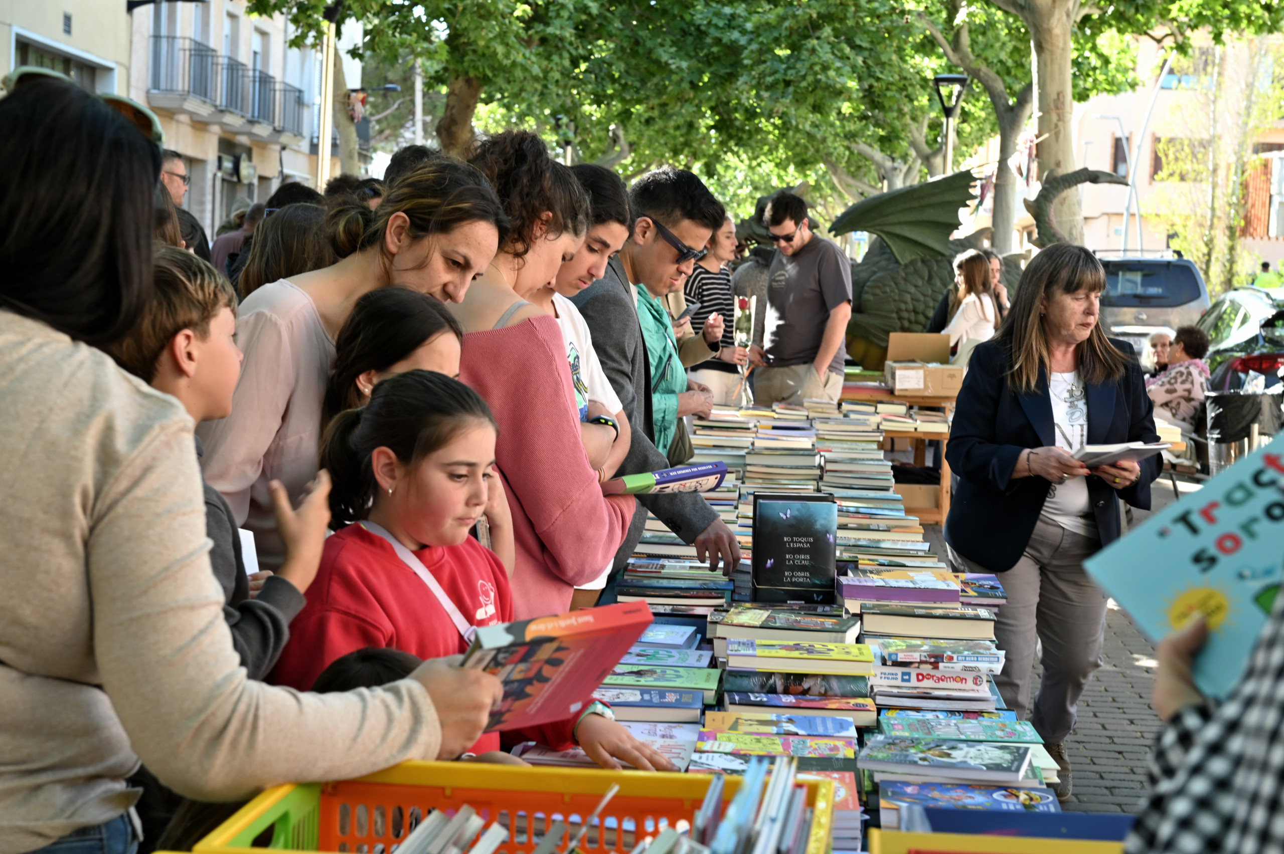 Lleida prepara un Sant Jordi al «cor» de la Rambla Ferran