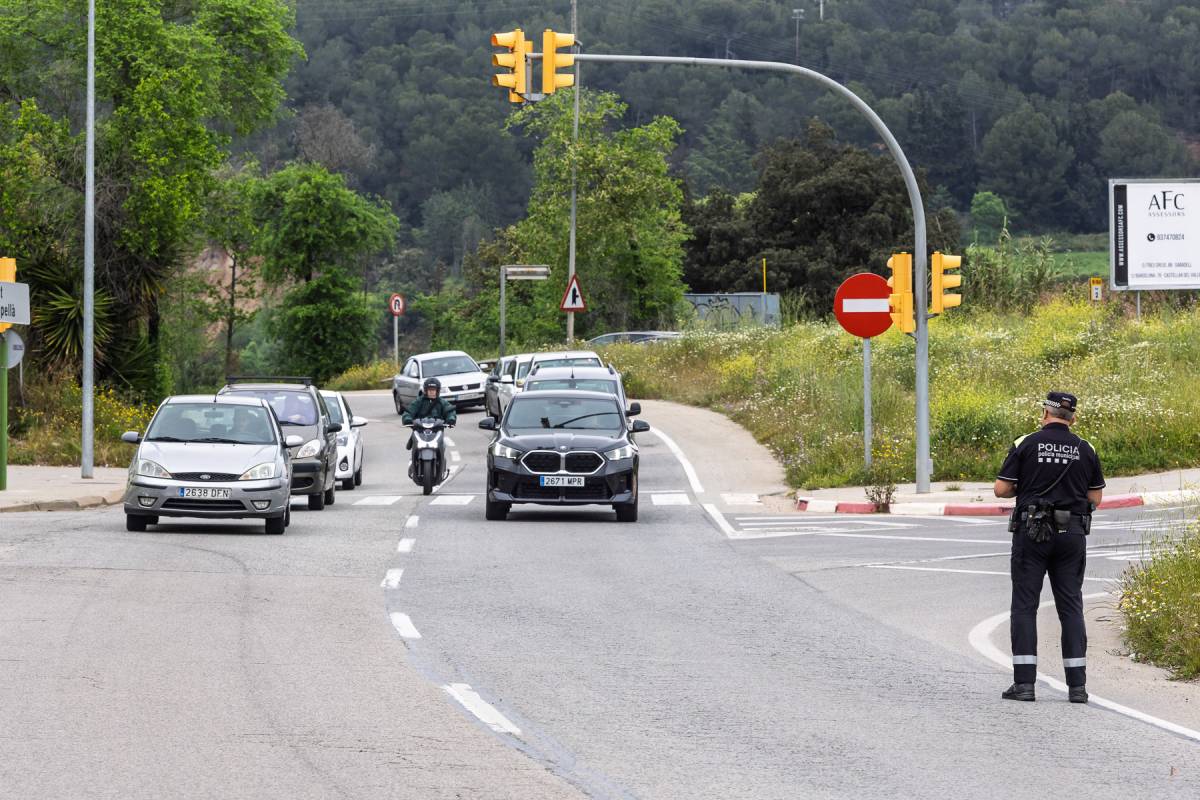 Campanya policial especial per controlar l'ús del cinturó a Sabadell