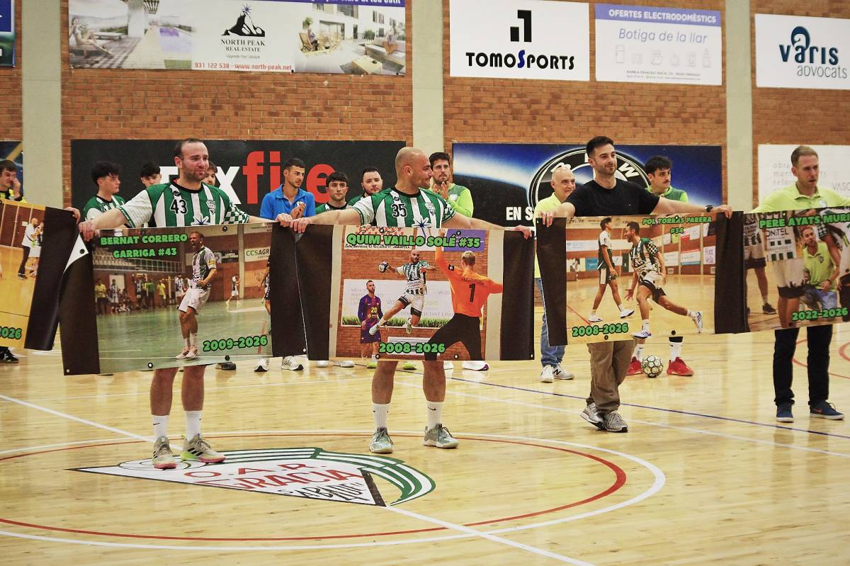 Correro, Vaillo i Torras, durant el comiat