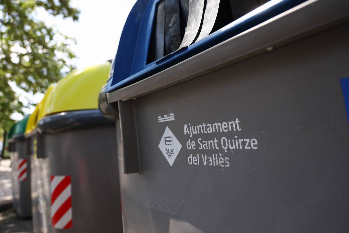 Contenidors a Sant Quirze
