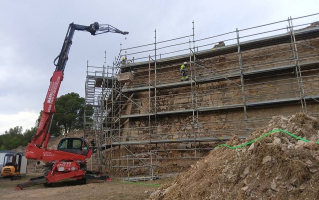 Iniciades les obres de rehabilitació del fortí de Bonet a Tortosa
