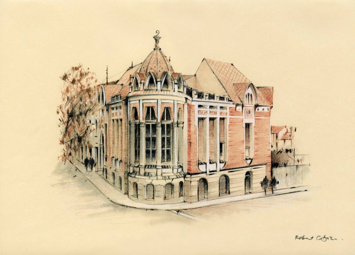 Història del Centre Mèdic de Terrassa: L'edifici que va acollir el Centre Mèdic de Terrassa