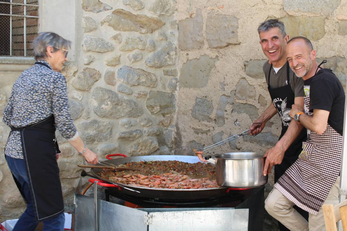 Equip de cuiners del dinar de Sant Antoni Abat  - Ramon Estany 
