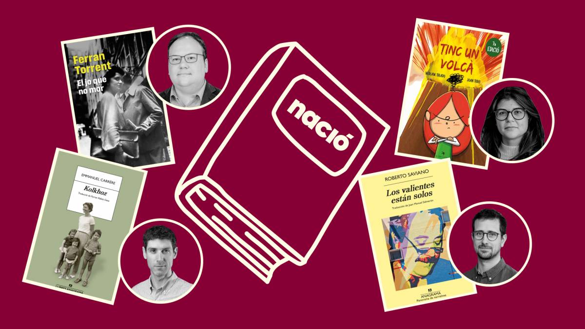 Les recomanacions literàries dels periodistes de Nació per aquest Sant Jordi