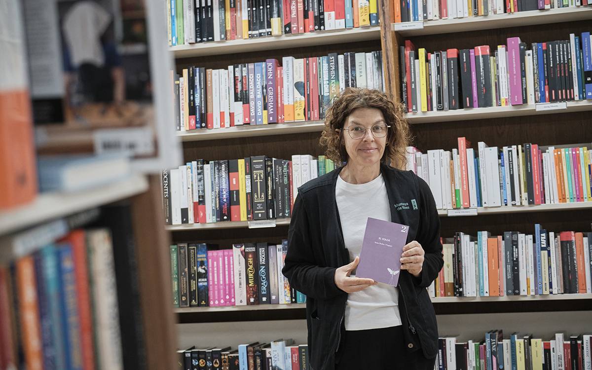 Marta Simon, de la llibreria Muntanya de Llibres de Vic.