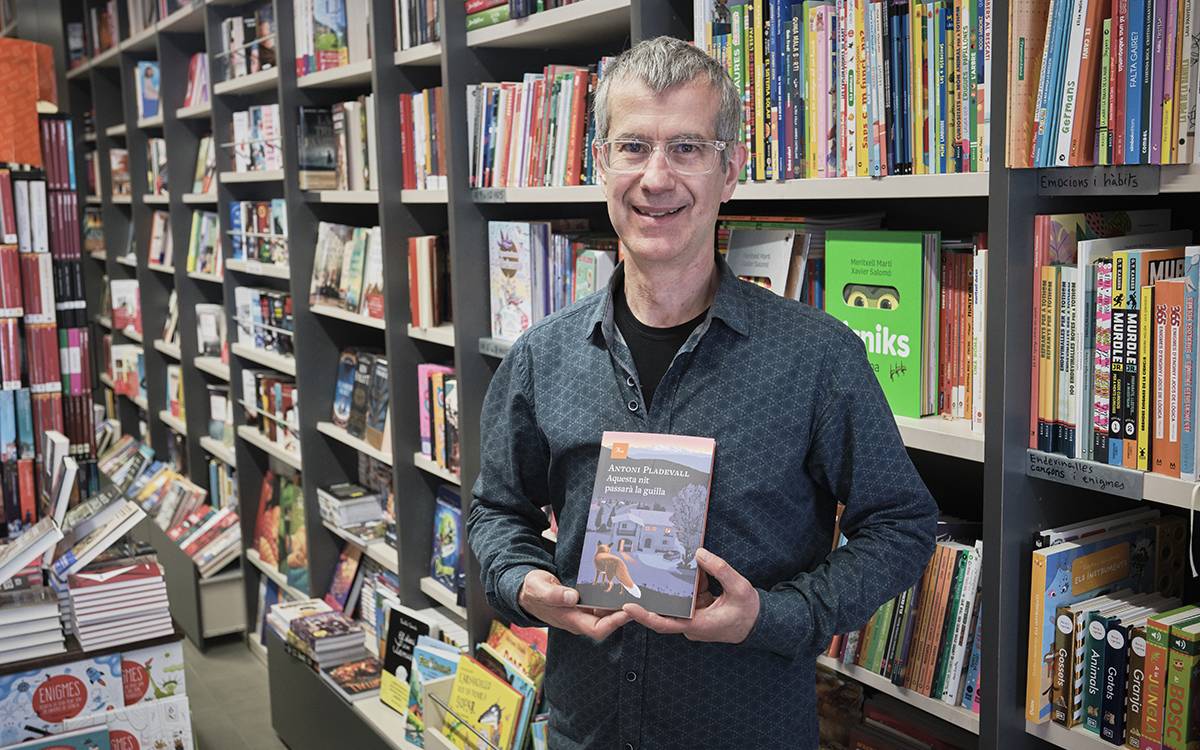 Jordi Anglada, de la Llibreria Anglada de Vic.