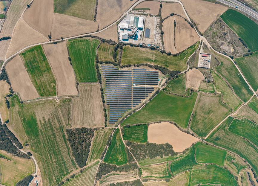 La Generalitat vol comprar més parcs solars