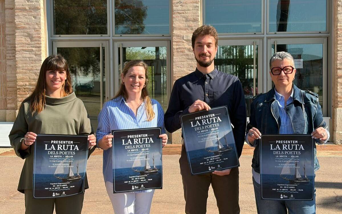 La Ràpita reforça els vincles amb Sóller amb una expedició centrada en la Ruta dels Poetes