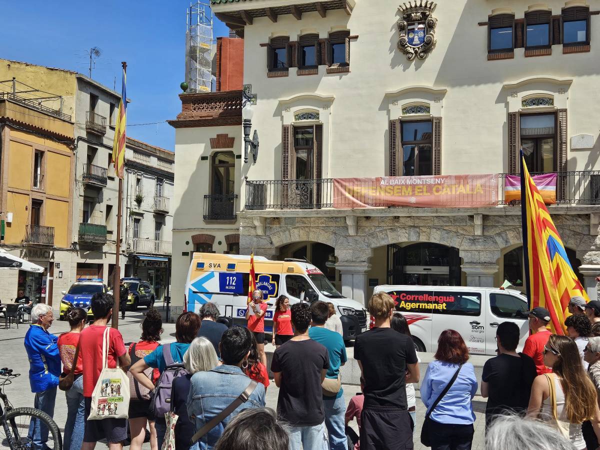 El Correllengua a Sant Celoni. - Bernat Castanyer
