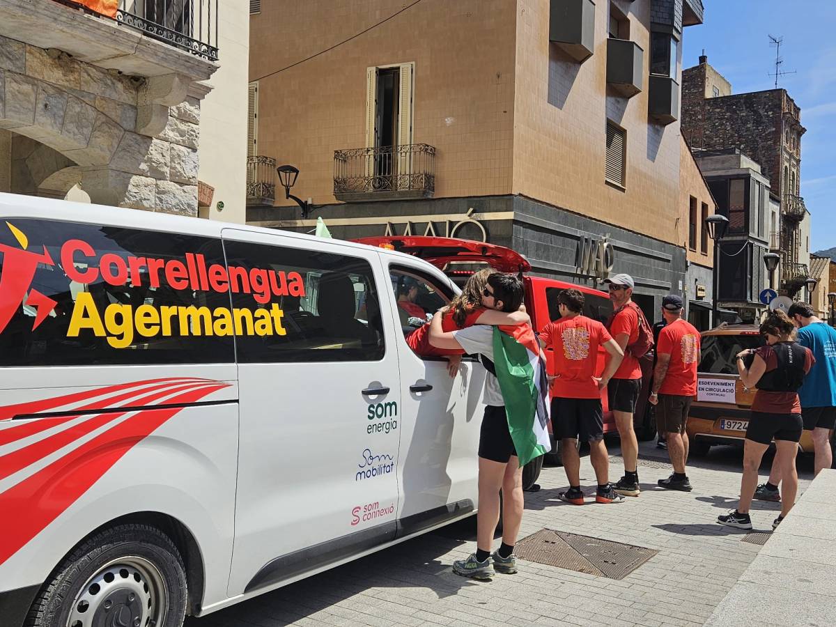 El Correllengua a Sant Celoni. - Bernat Castanyer