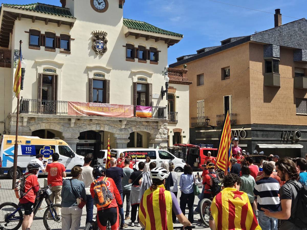 El Correllengua a Sant Celoni. - Bernat Castanyer