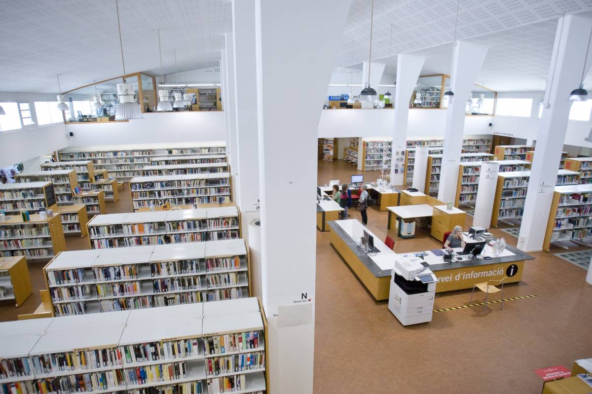 La Biblioteca Central de Terrassa - Nebridi Aróztegui