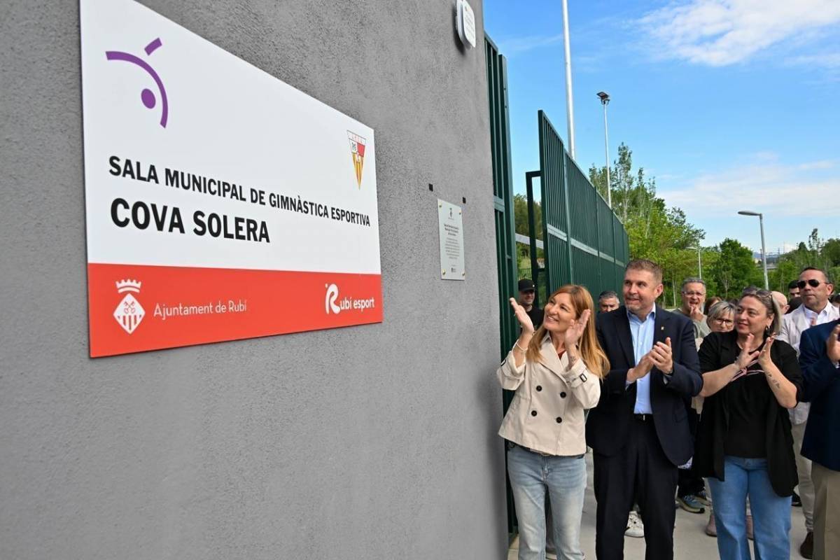 Nou equipament de gimnàstica esportiva a Rubí