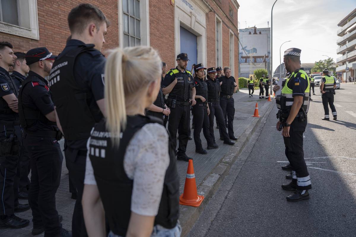 Indicacions per fer el control de trànsit a la carretera de Montcada - ALBERTO TALLÓN