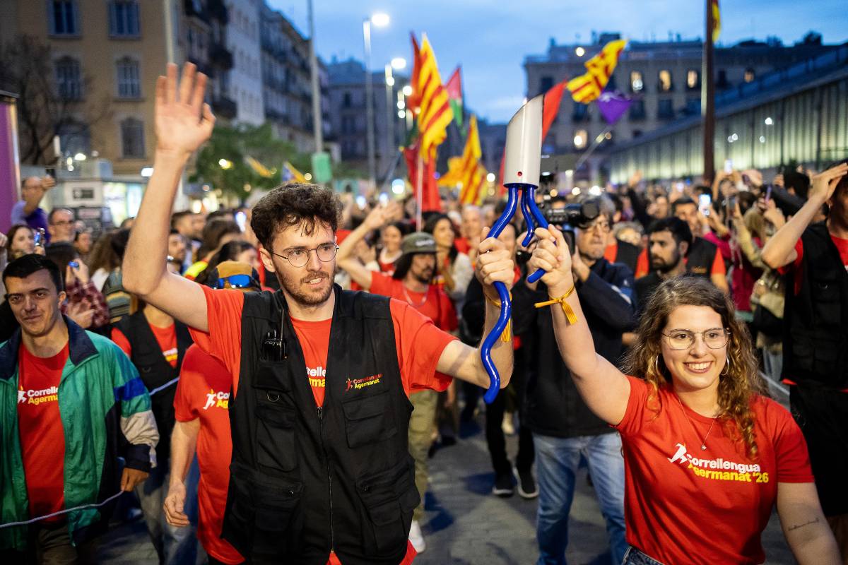 Barcelona clama pel català: «El Correllengua Agermanat ha vingut a fer història»