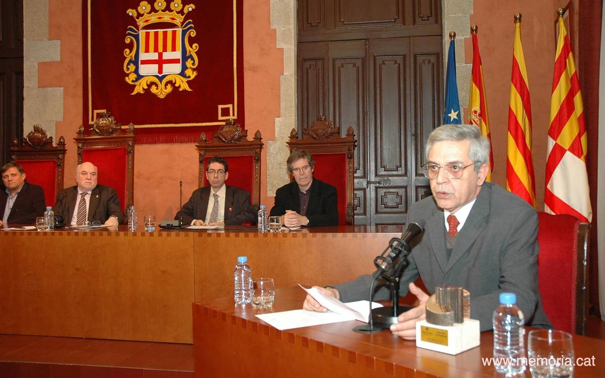 Memoria.cat presenta un nou web dedicat a Lluís Calderer