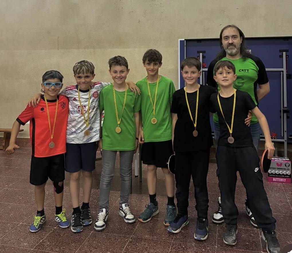 Fase Comarcal de Tennis taula individual i equips 