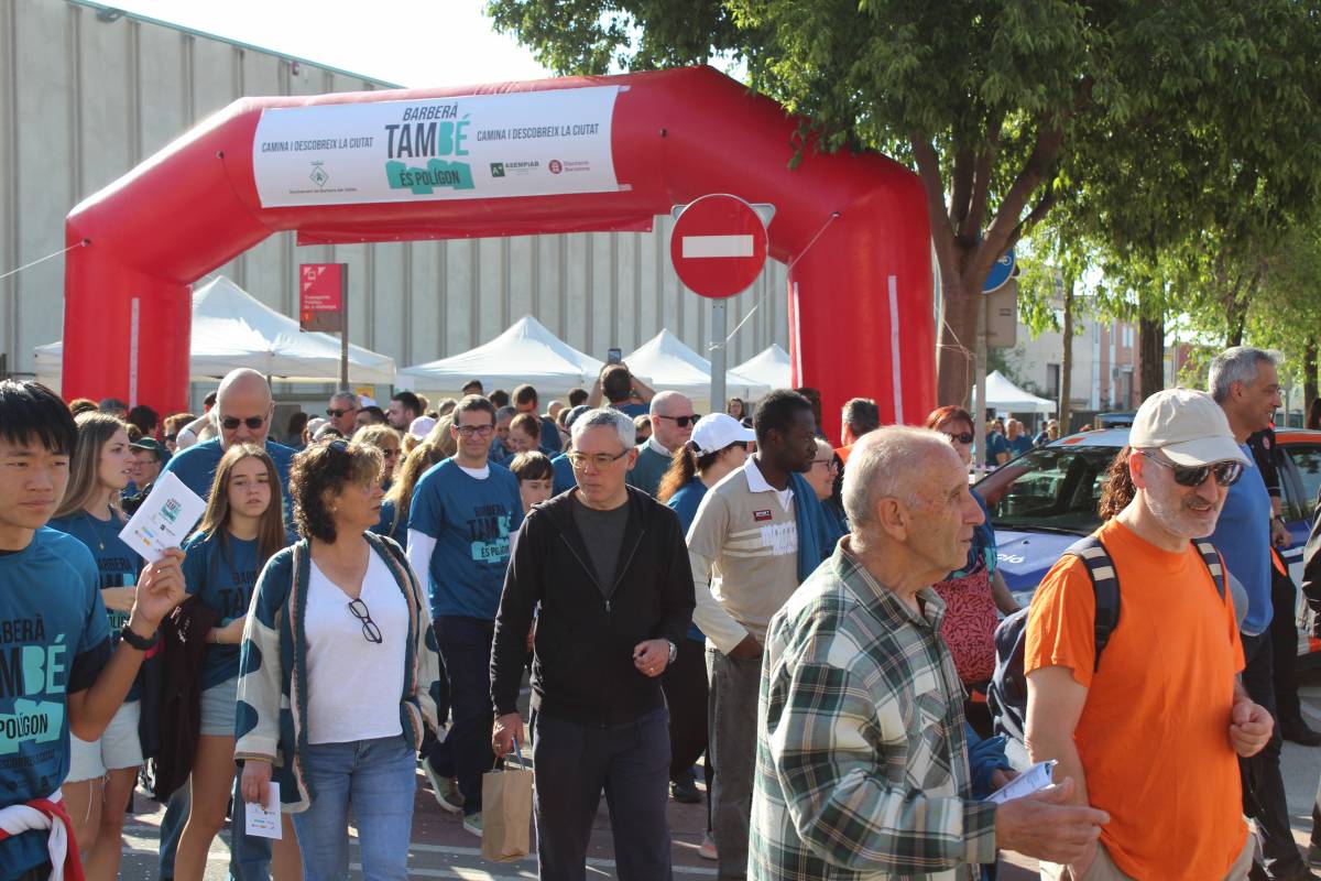 La jornada ‘Barberà també és polígon’, sota el lema “Camina i descobreix la ciutat”