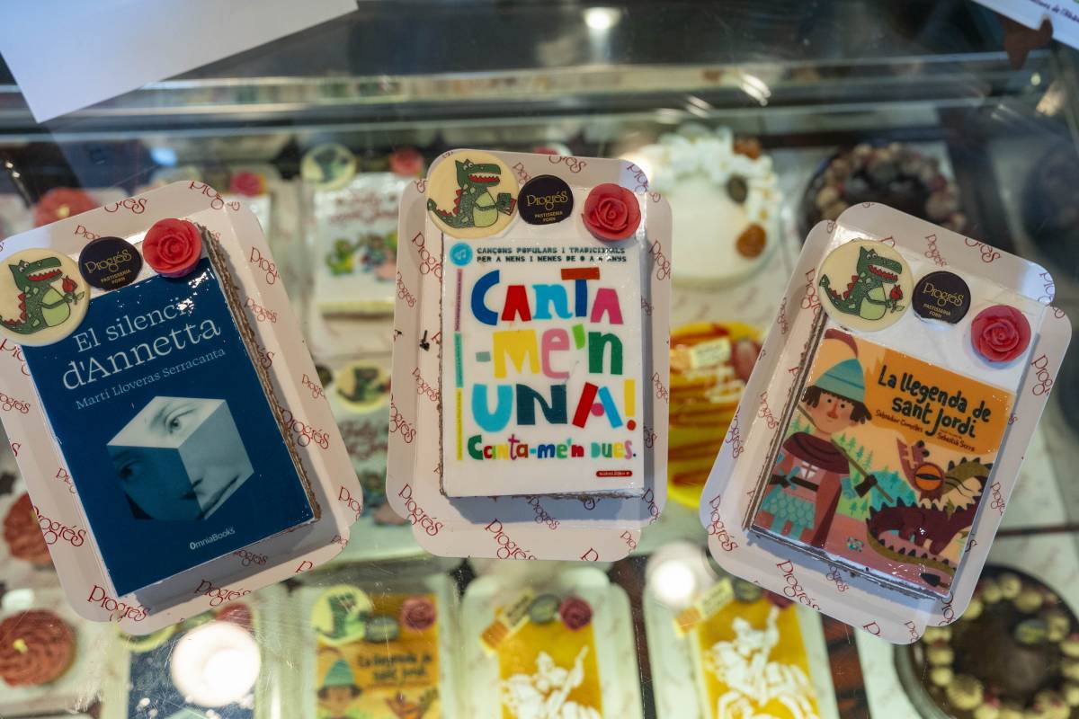 El Forn del Progrés endolceix Sant Jordi amb pastissos d’autors terrassencs