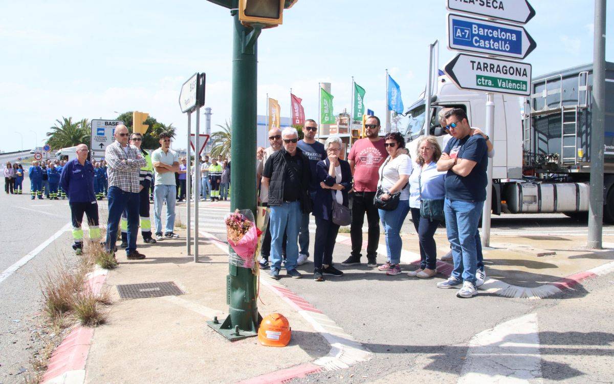 Treballadors de la química de Tarragona demanen la construcció d'una rotonda a l'N-340 a l'accés a BASF