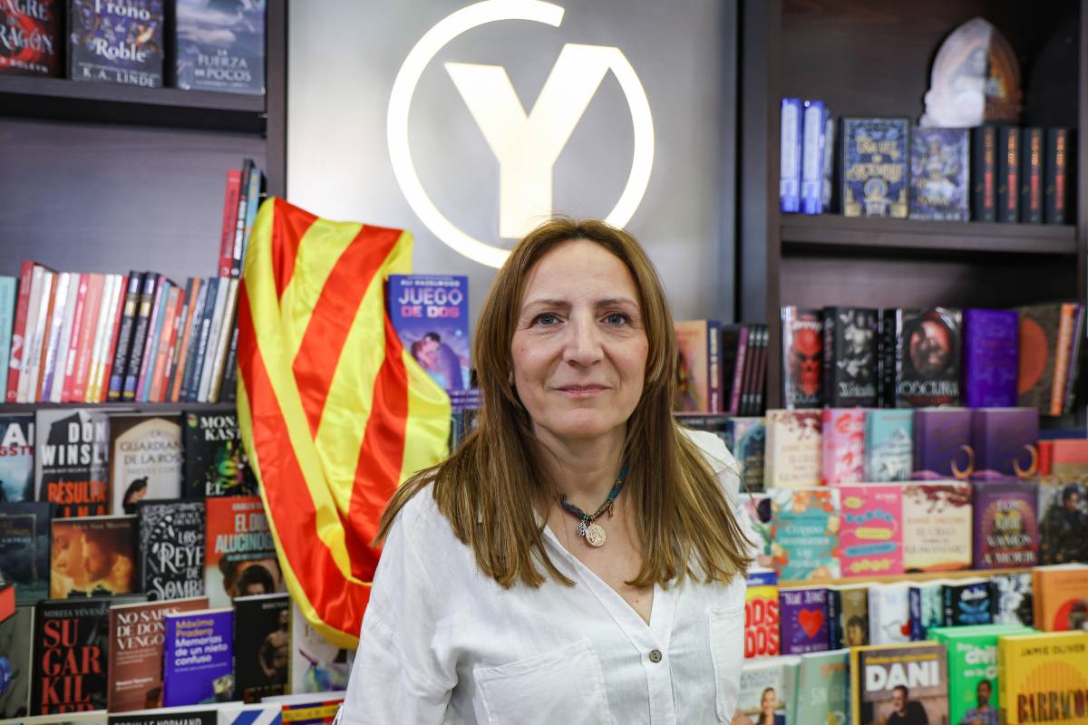 Yolanda Carrasco, de la llibreria Yoli
