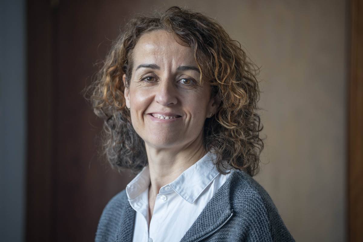 L'escriptora Cristina Olivares - Nebridi Aróztegui