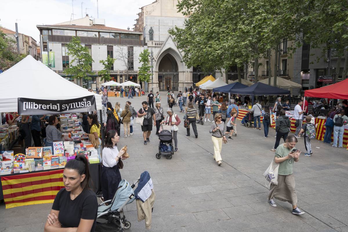 La Plaça Vella, aquest dimecres - Alberto Tallón