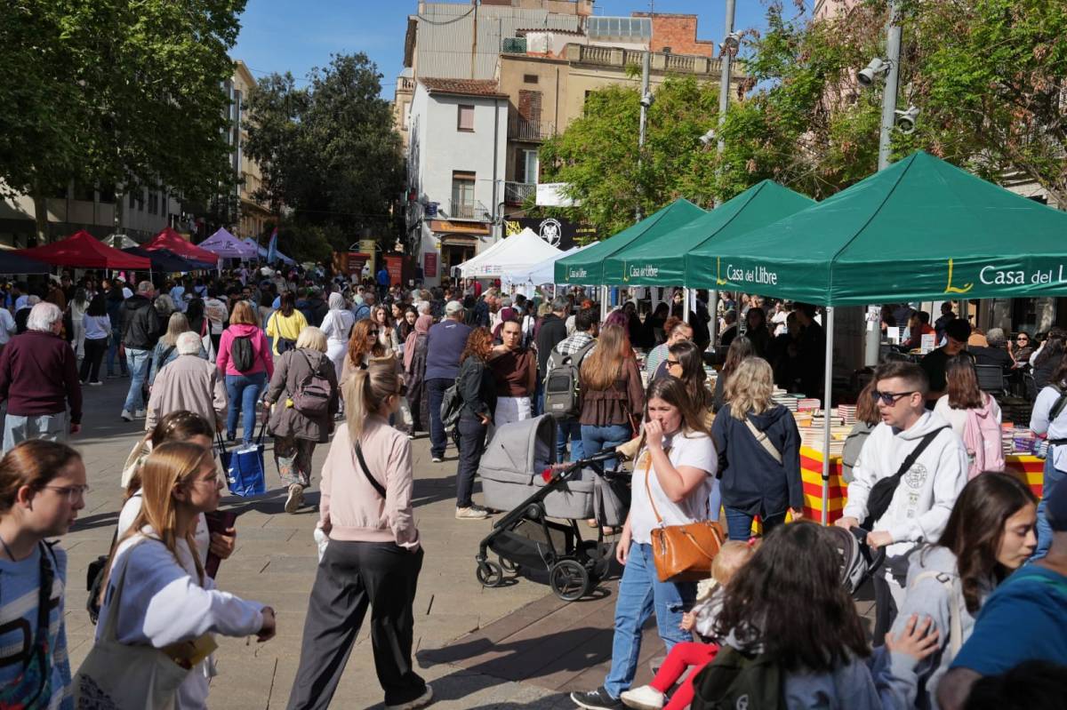 Sant Jordi ja regna a Terrassa