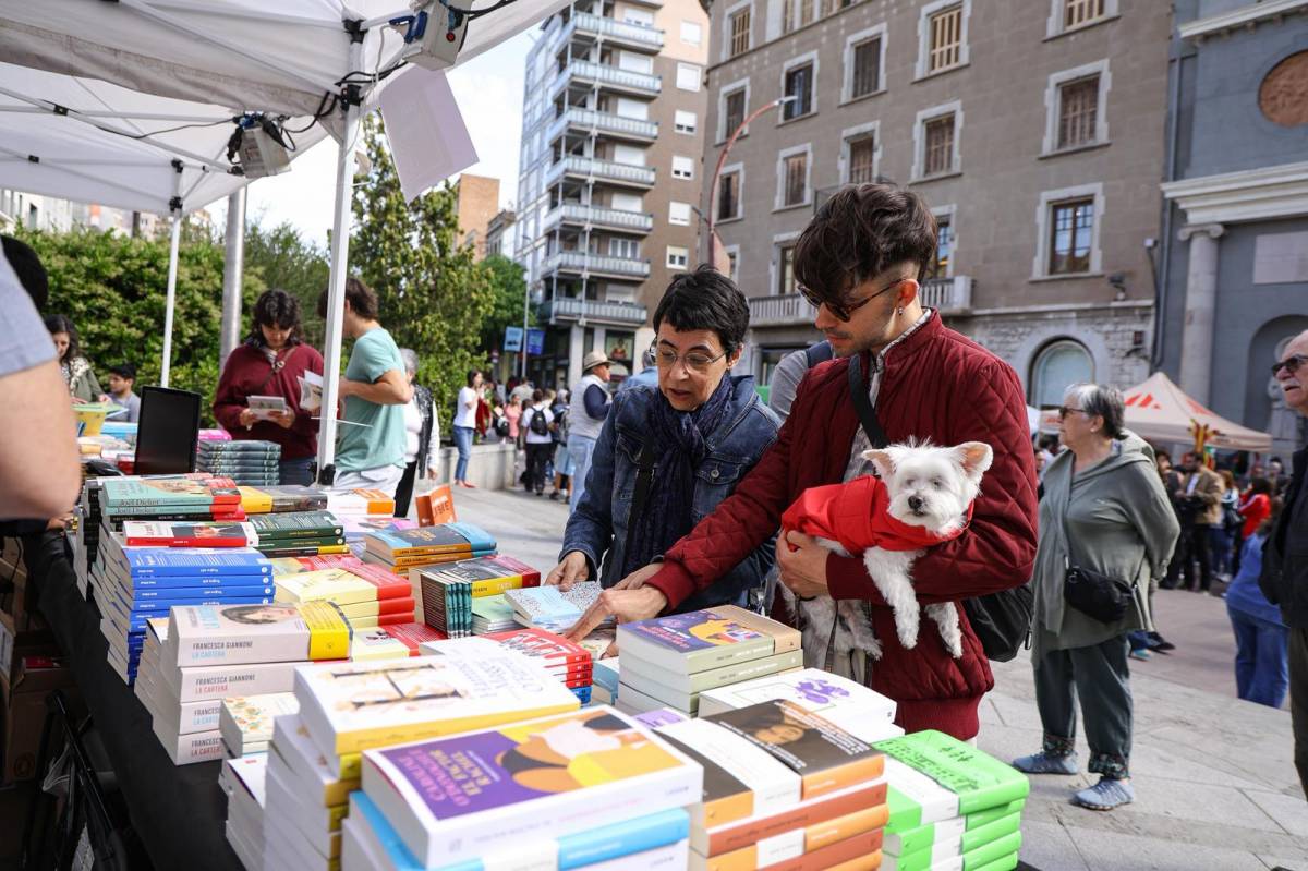 L'aroma de Sant Jordi es desperta a Sabadell