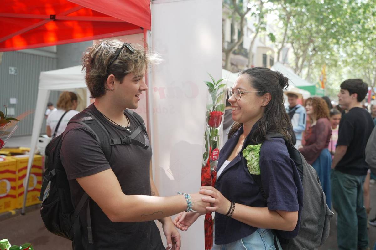 Sant Jordi a Sabadell: les millors imatges de la diada