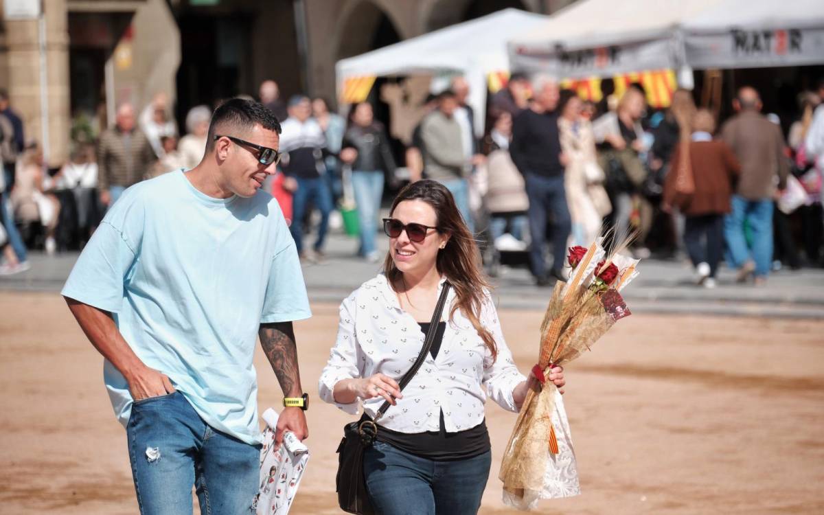 Sant Jordi 2026 a Vic.
