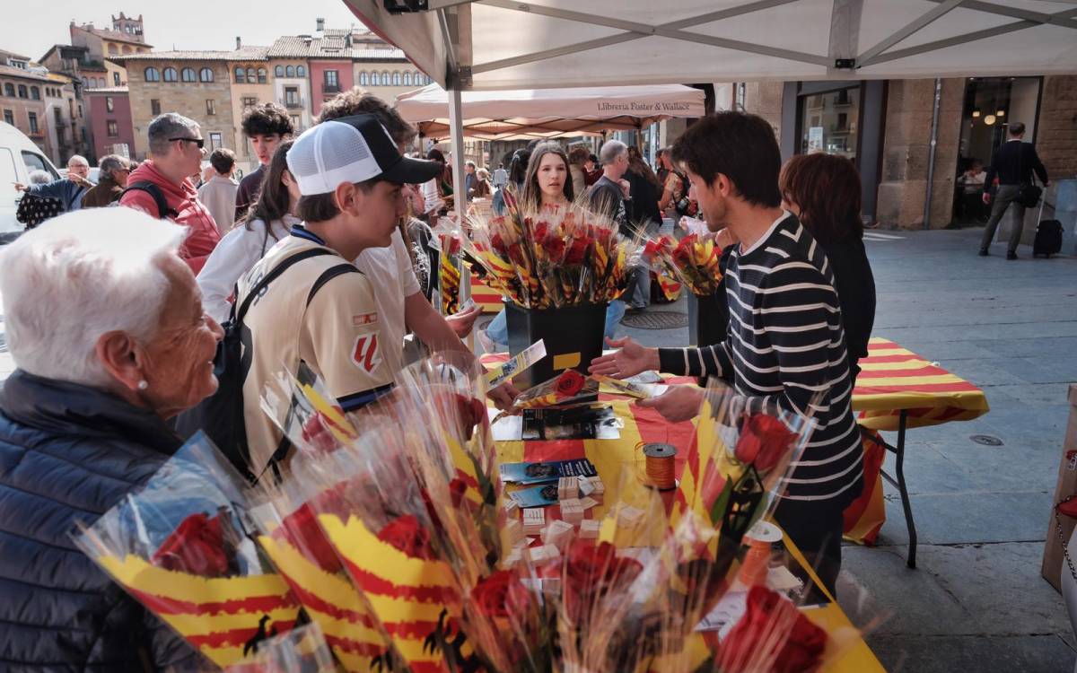 Sant Jordi 2026 a Vic.