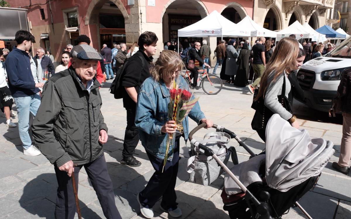 Sant Jordi 2026 a Vic.