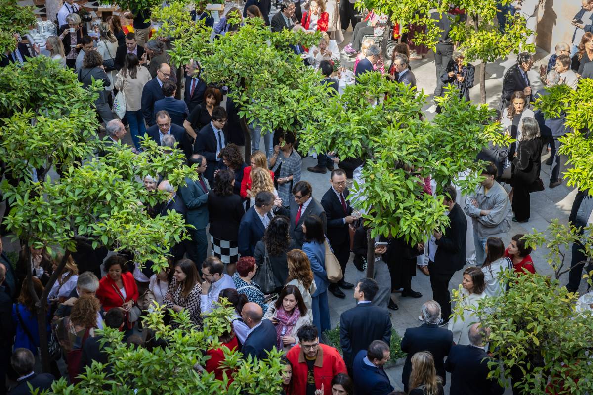 Tríptic del retorn de la xocolatada de Sant Jordi a Palau