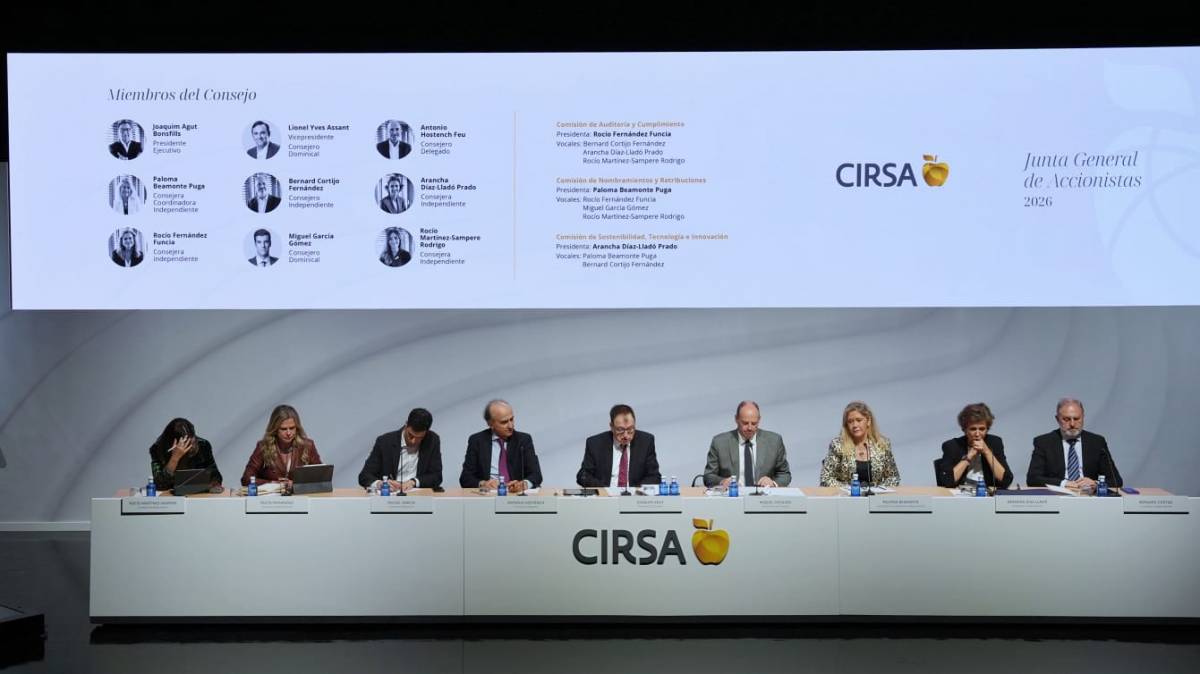 Cirsa ha celebrat aquest dijous la primera junta general d'accionistes des del seu debut a borsa - Nebridi Aróztegui