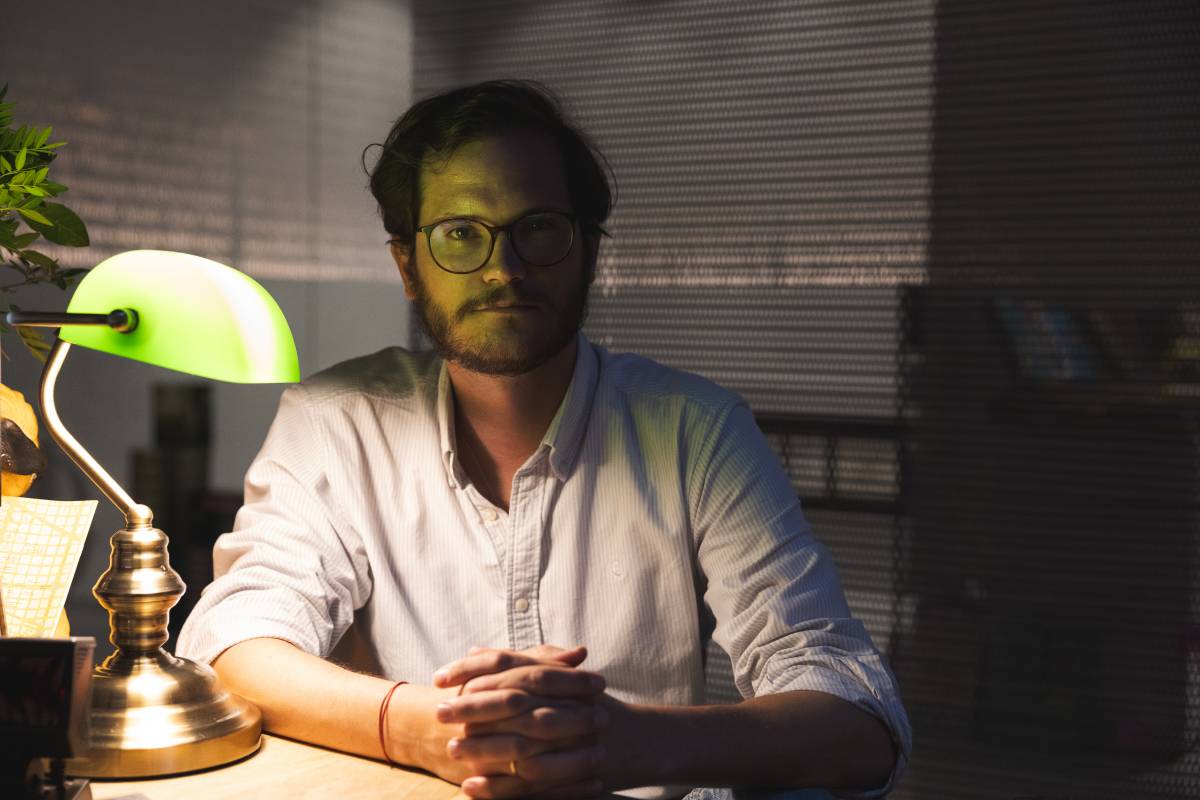 P.J. Armengou, fotografiat aquesta setmana a la llibreria Ona - David Arumí