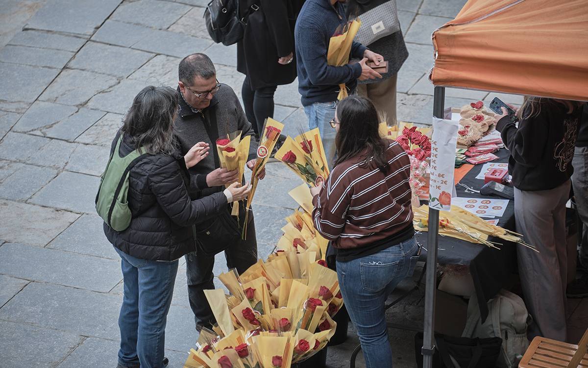 Sant Jordi 2026 a Vic.