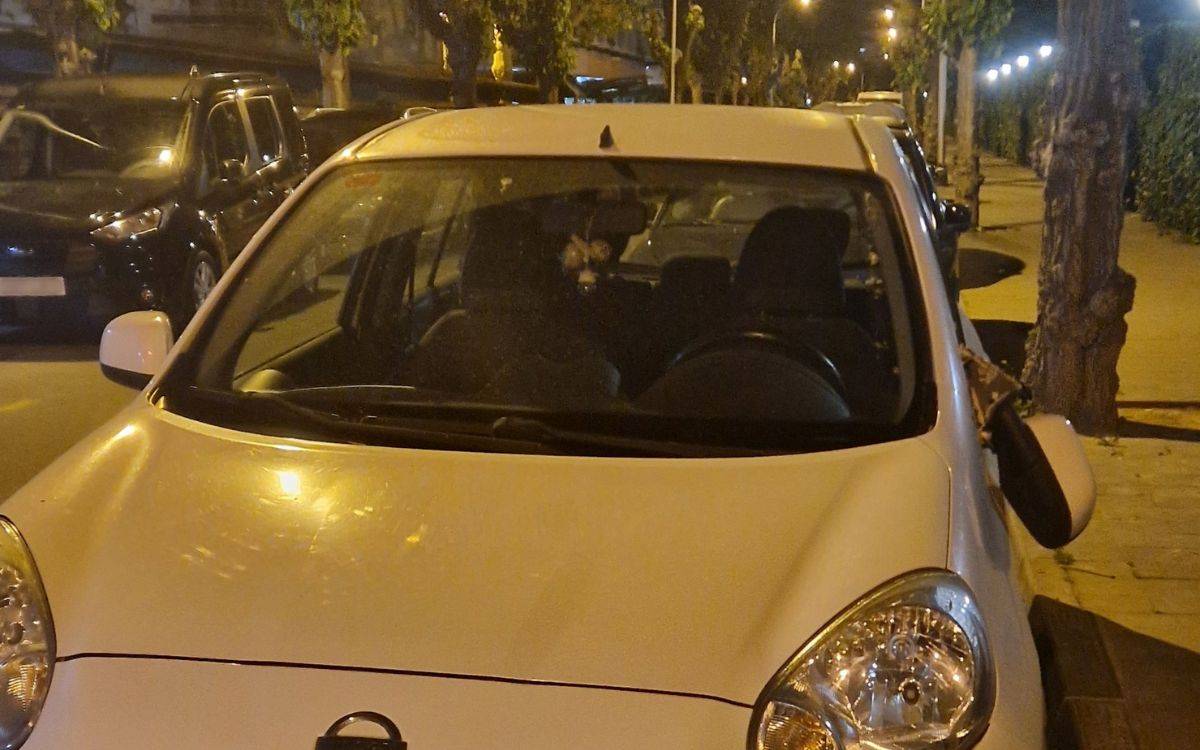 Quatre joves trenquen els retrovisors de 16 vehicles a Salou