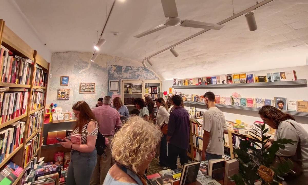 Interior de la llibreria Ral. - Bernat Castanyer