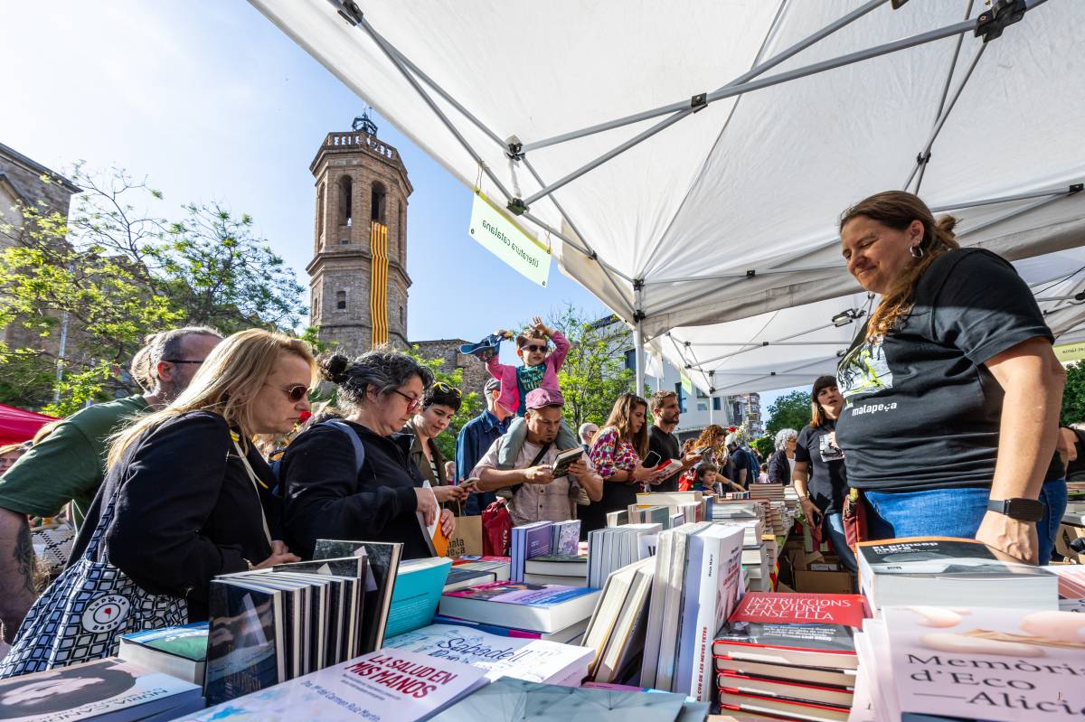 Sant Jordi a Sabadell: les millors imatges de la diada