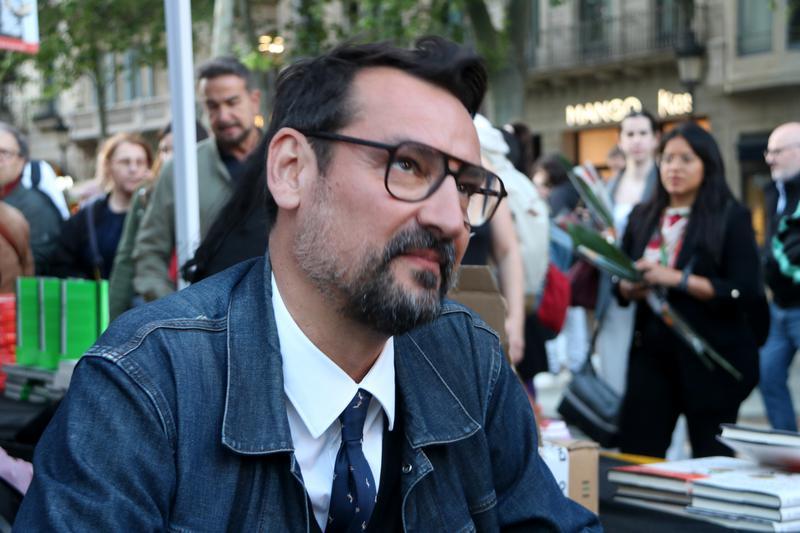 El terrassenc Òscar Andreu, el més venut de Sant Jordi en no ficció, irònic: 