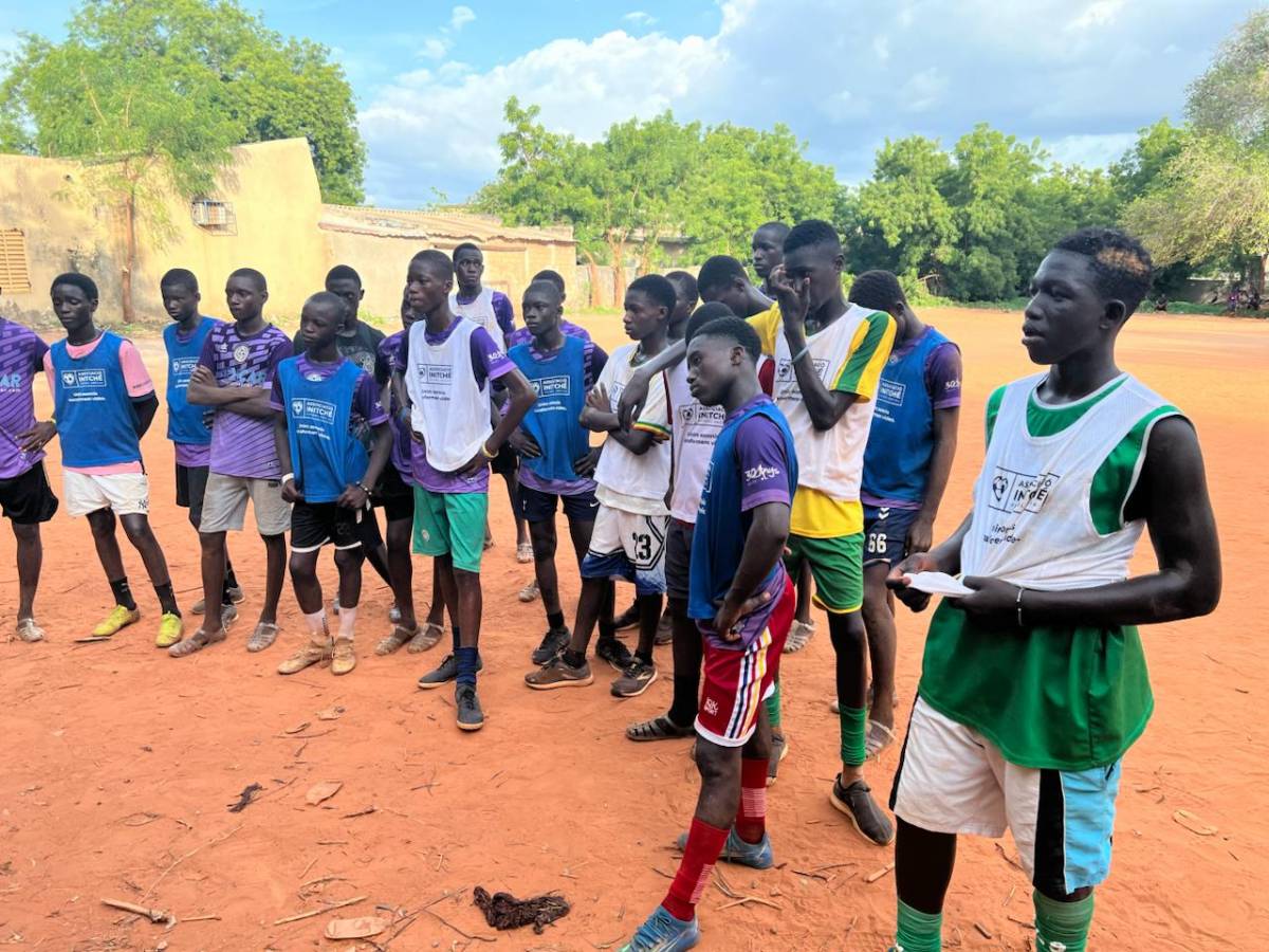 Projecte de futbol al Senegal - Initché